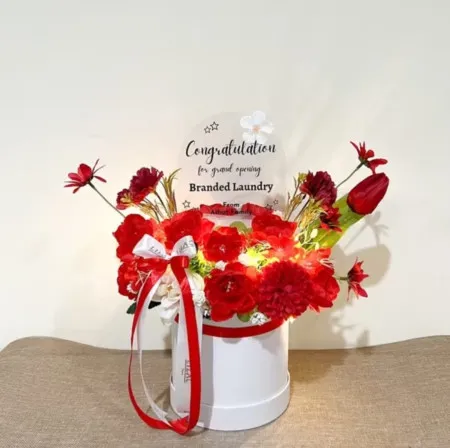 Bloom Box Akrilik Ucapan Grand Opening Marunda